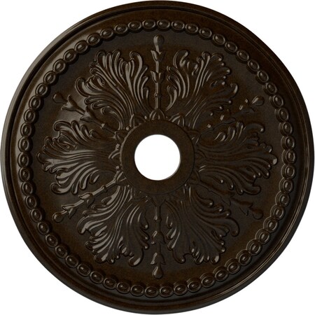 Winsor Ceiling Medallion (Fits Canopies Up To 4), Hand-Painted Bronze, 27 1/2OD X 4ID X 1 1/2P